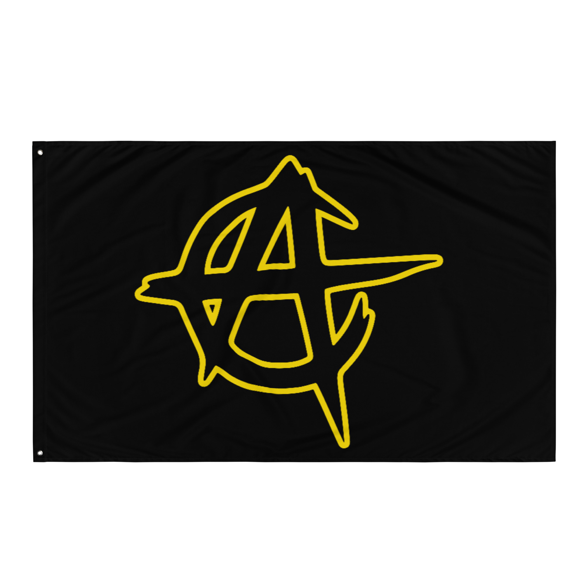 Bandera de tela Anarquía