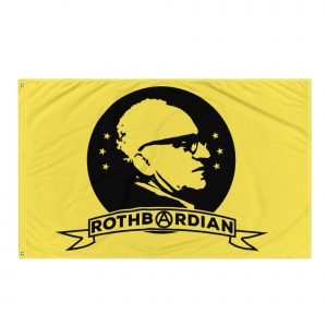 Bandera de tela Rothbardian