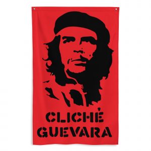 Bandera de tela Cliché Guevara