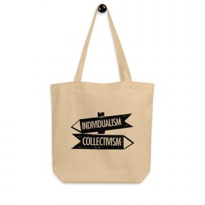 Bolsa de tela Tote Bag Individualism vs Collectivism