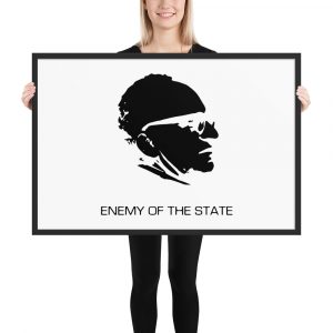 Poster enmarcado Enemy Of The State
