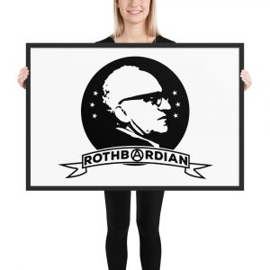 Poster enmarcado Rothbardian