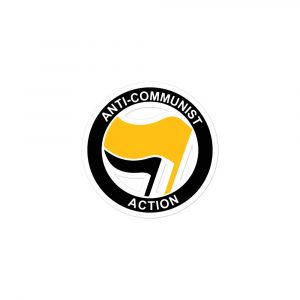Pegatina-Sticker Anti-Communist Action