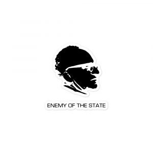 Pegatina-Sticker Enemy Of The State