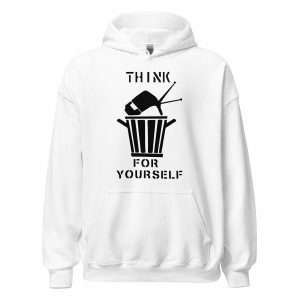 Sudadera con capucha Think For Yourself